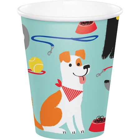 Dog Party Cups, 9oz, 96PK